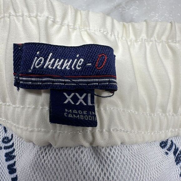 Johnnie-O Board Tiwi Board Short Swim Trunks Mens 2XL XXL Blue Floral Lined - Picture 6 of 15